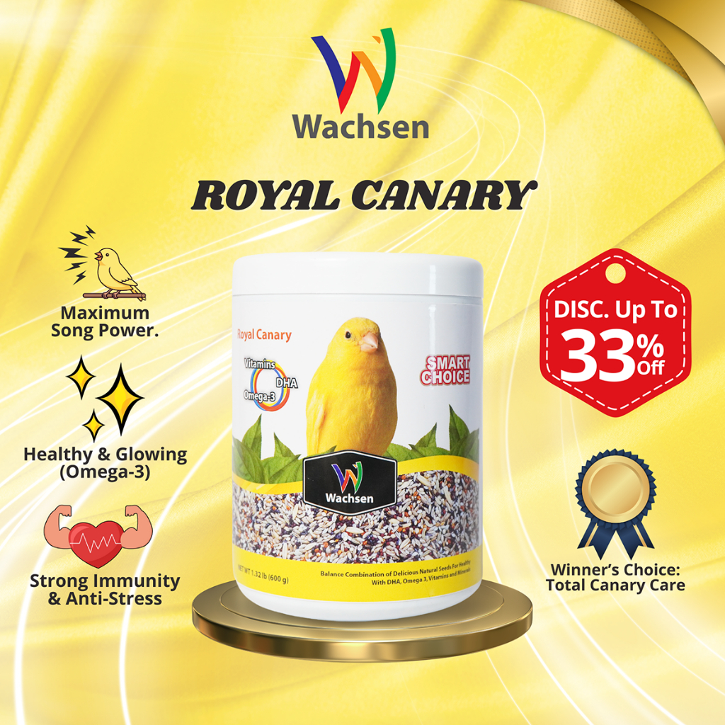 Wachsen Pakan Burung Kenari Smart Choice Royal Canary