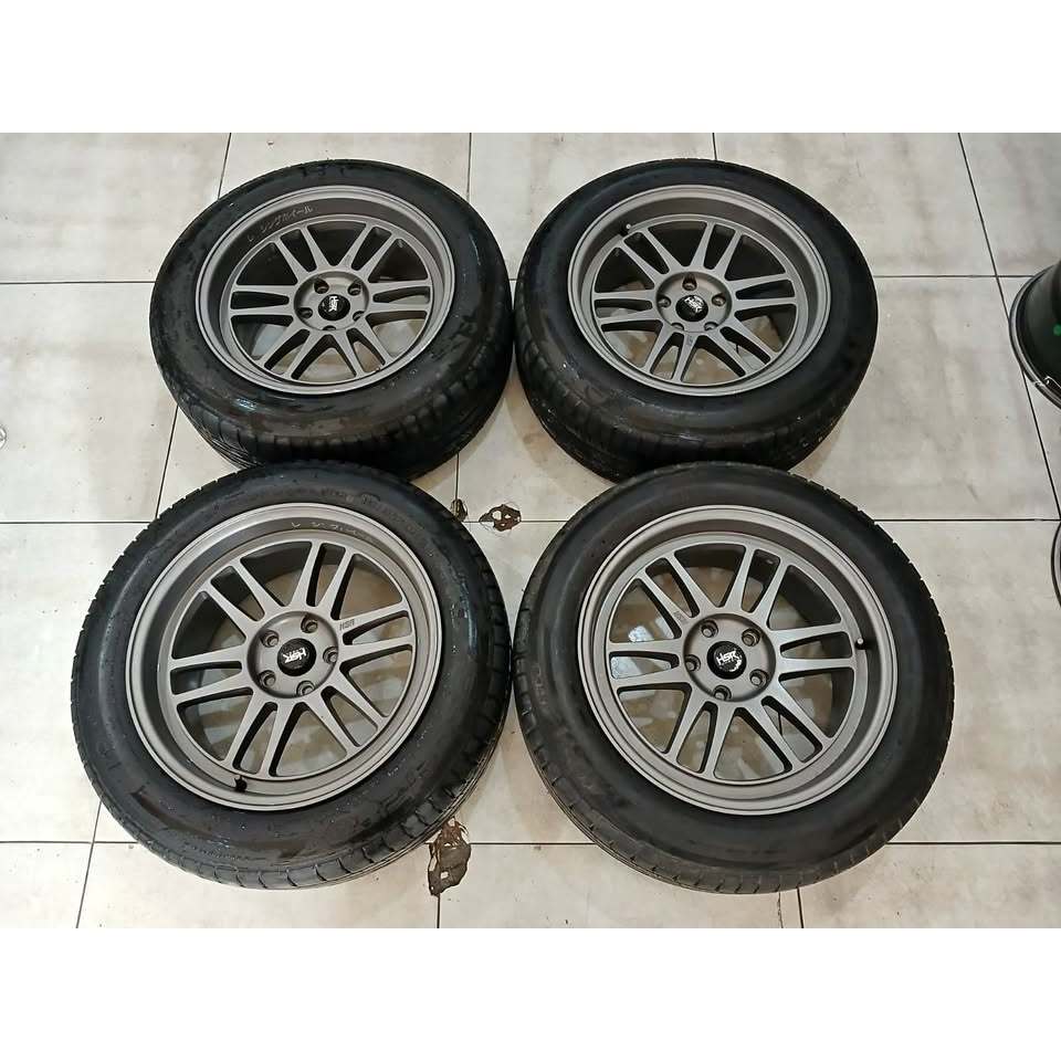 velg mobil second HSR BLY R18 baud 5x114,3 cocok untuk Inova HRV Zenix CRV Xtrail dll