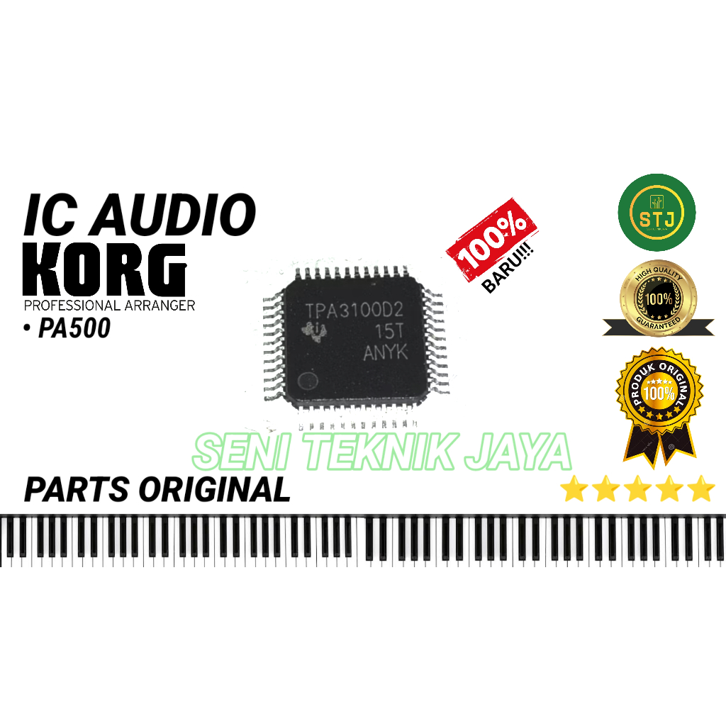 IC AUDIO KORG PA500 NEW ORI