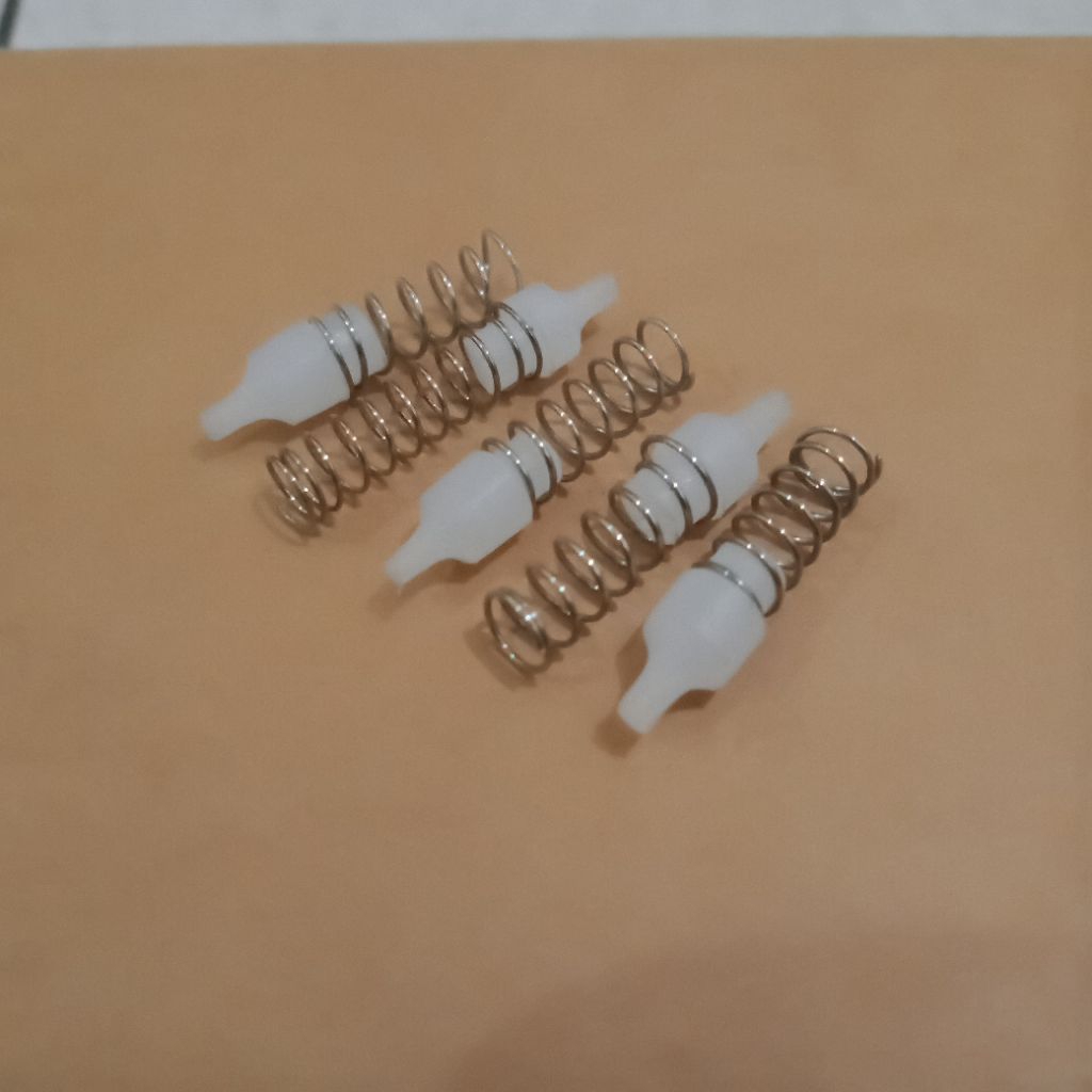 (5pcs) Pentil Kupler Pengisian Jantan Bahan Teflon , Daleman Kupler Pengisian,Valve Kupler Pengisian