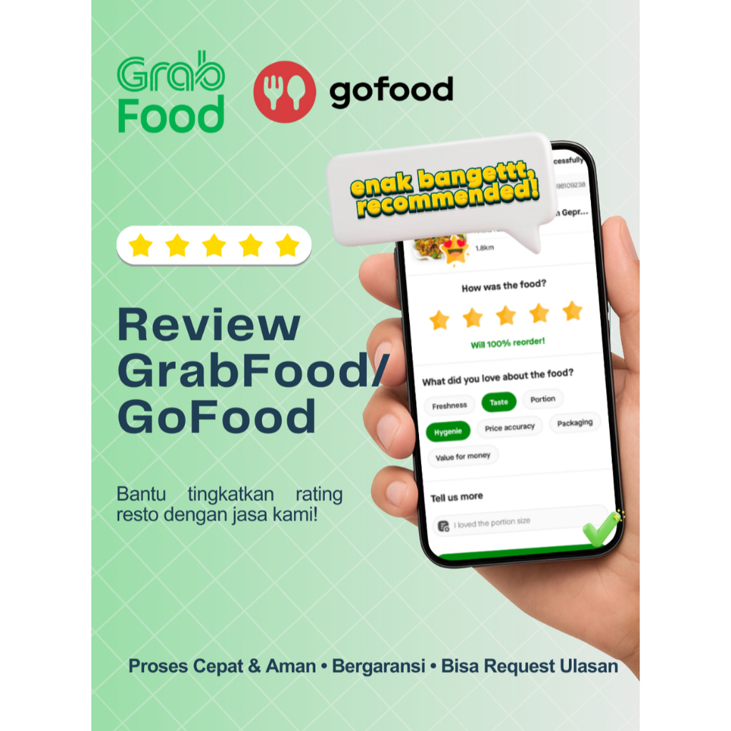 Jasa Review Rating Resto Gofood