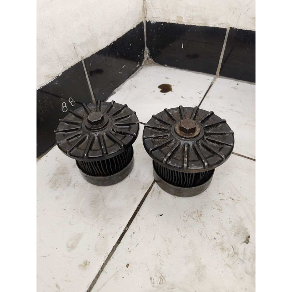 tutup oli mesin ninja 250 R karbu original copotan