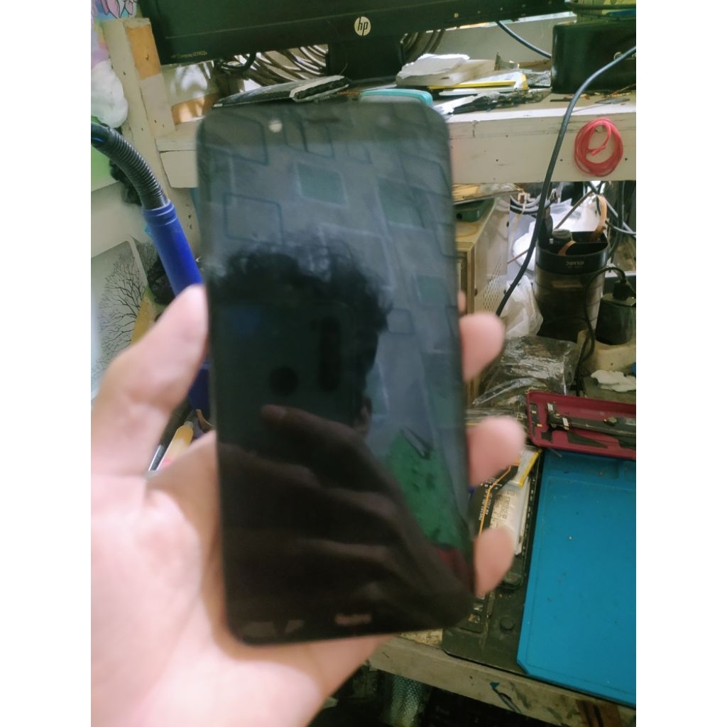 LCD + Frame Redmi 7A Original Cabutan Second