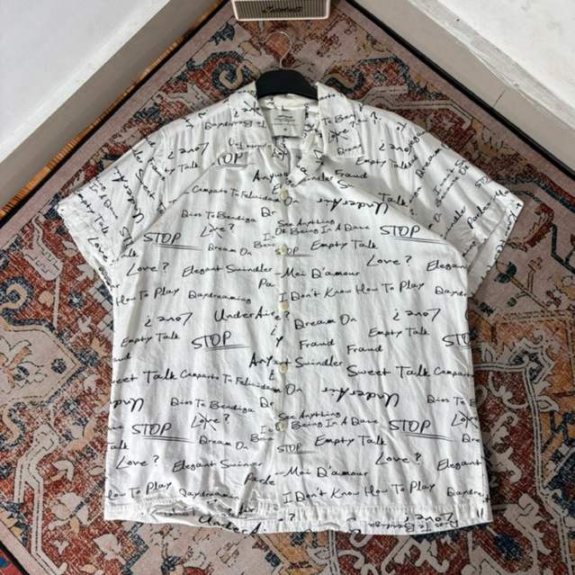 KEMEJA PENDEK UNDERAIR OPEN COLLAR