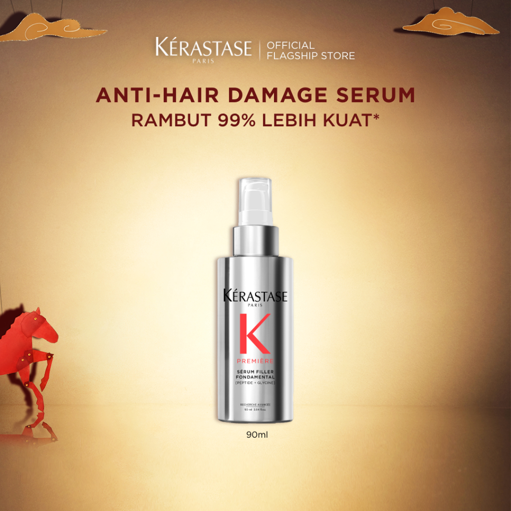 Kerastase Serum Premiere 90ml Anti-Hair Damage Hair Serum - Serum Rambut untuk Rambut Rusak & Memper