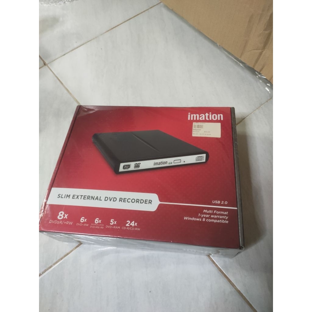 Imation Slim External DVD Recorder