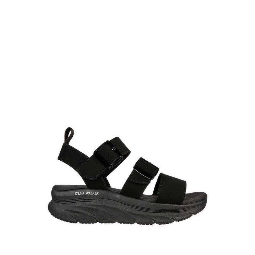 Skechers D'Lux Walker Women's Sandal - Black