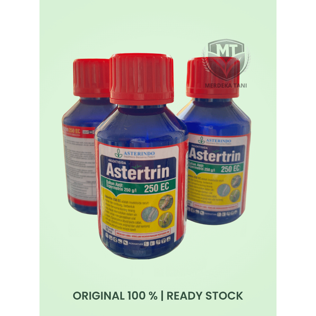 Insektisida Astertrin 250 EC 80 ML, Membasmi hama ulat & serangga penghisap dengan cepat