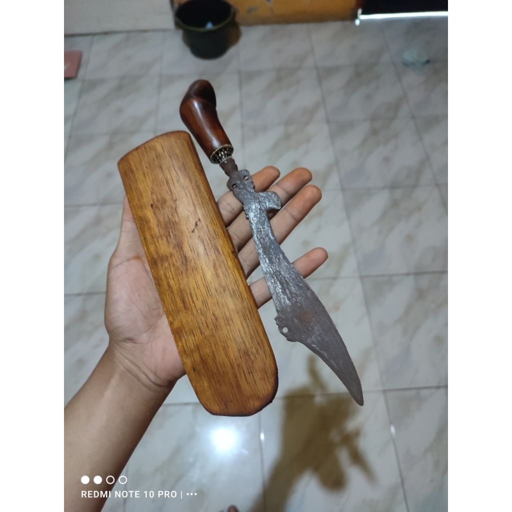Keris kujang sepuh antik otentik