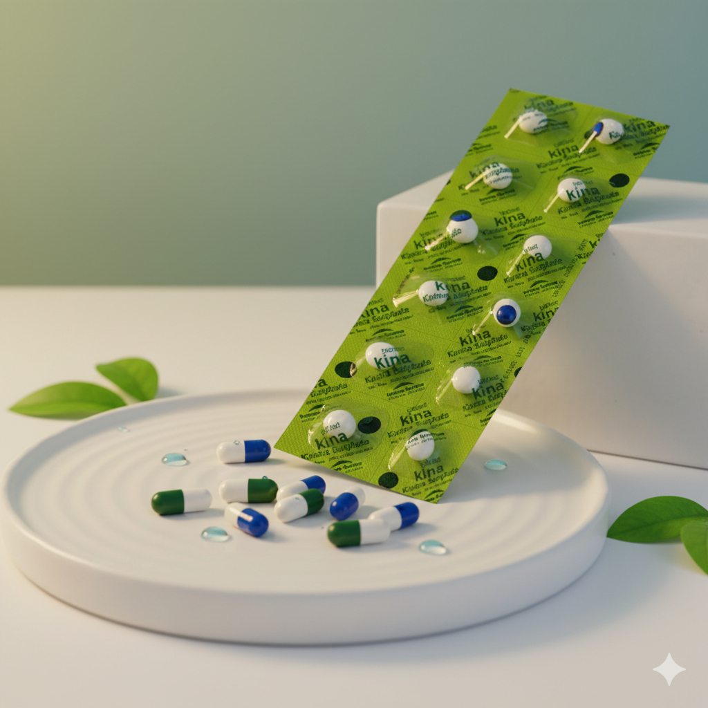 Tablet Kina 12 Tablet Per Strip - Pil Kina - Kina - Malaria - Obat Malaria