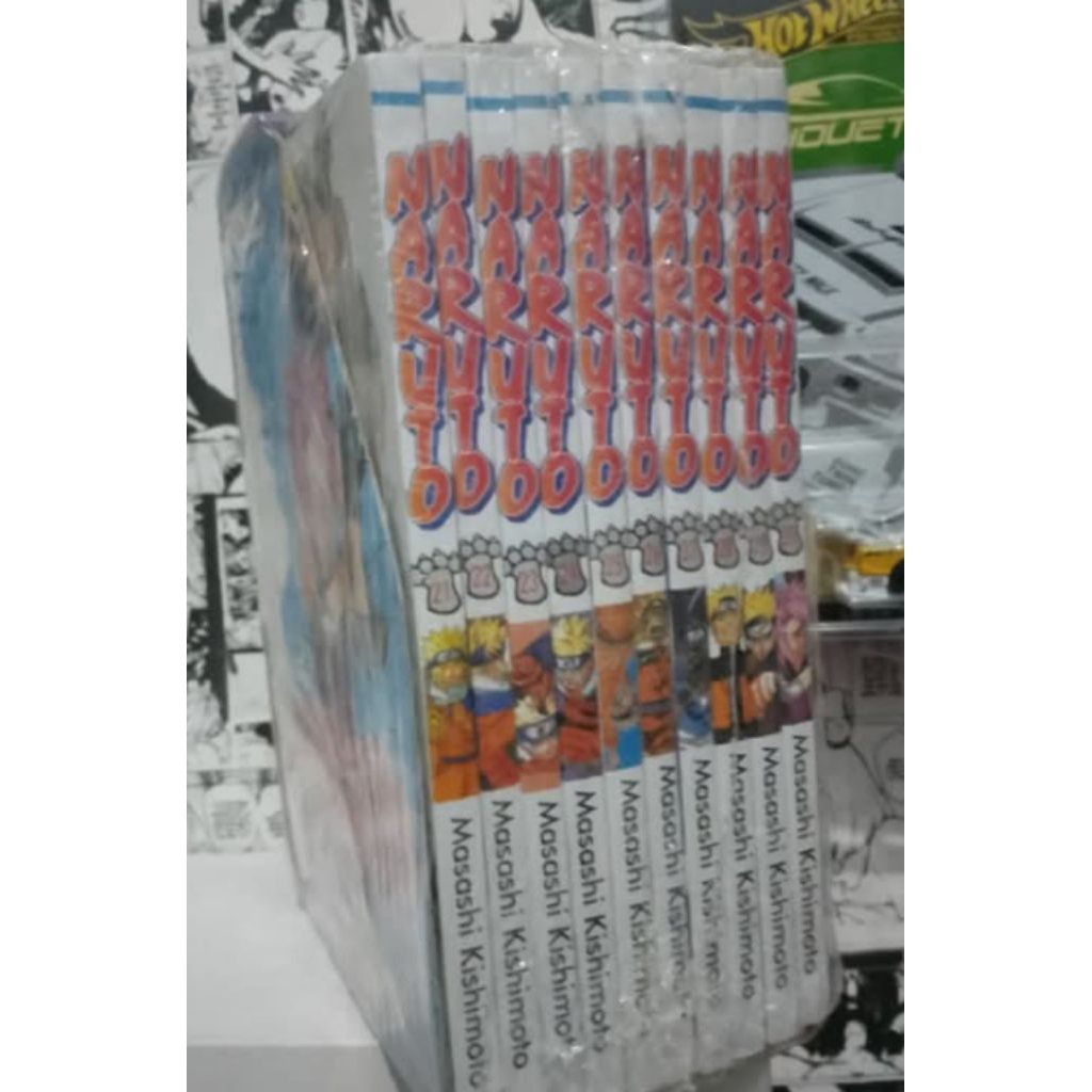 NARUTO 1-10, bokset