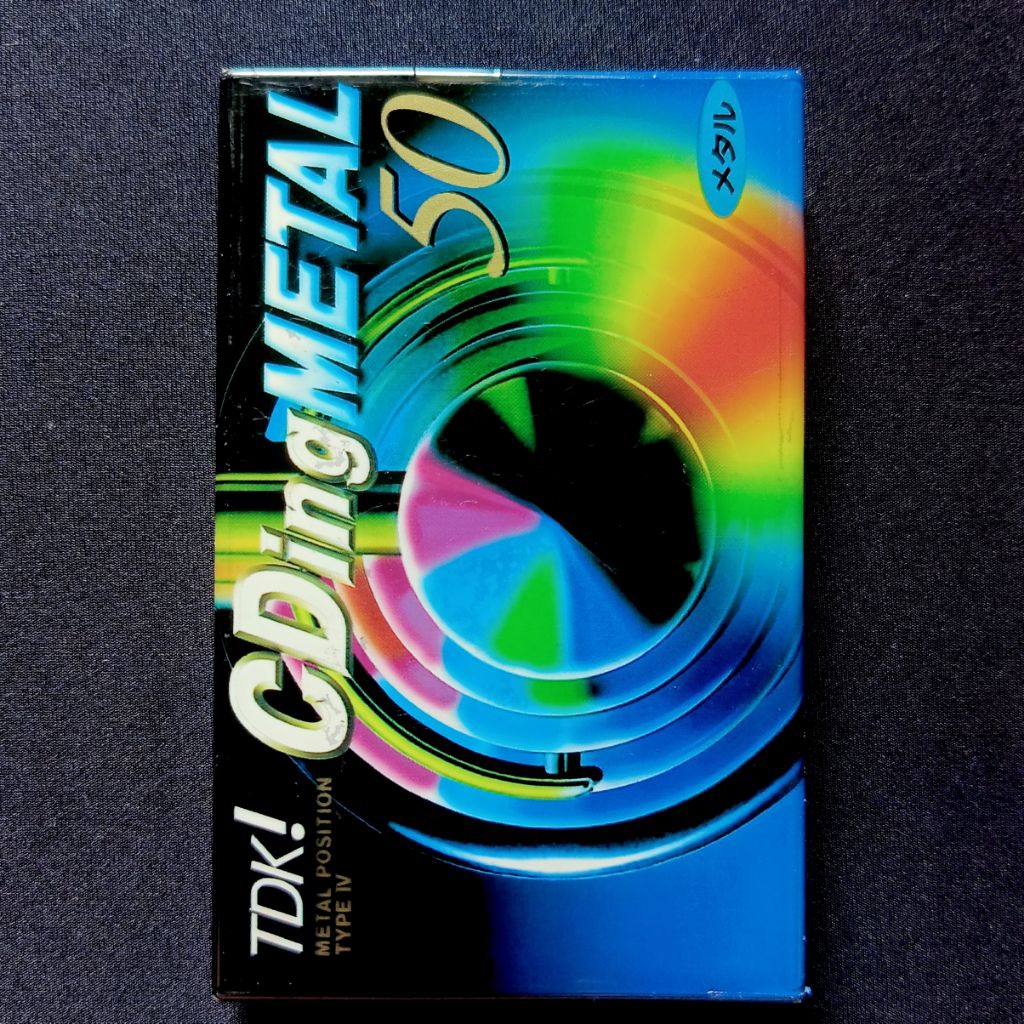 Kaset Kosong TDK CDing Metal 50 (Blank Cassette Tape) (Sealed)