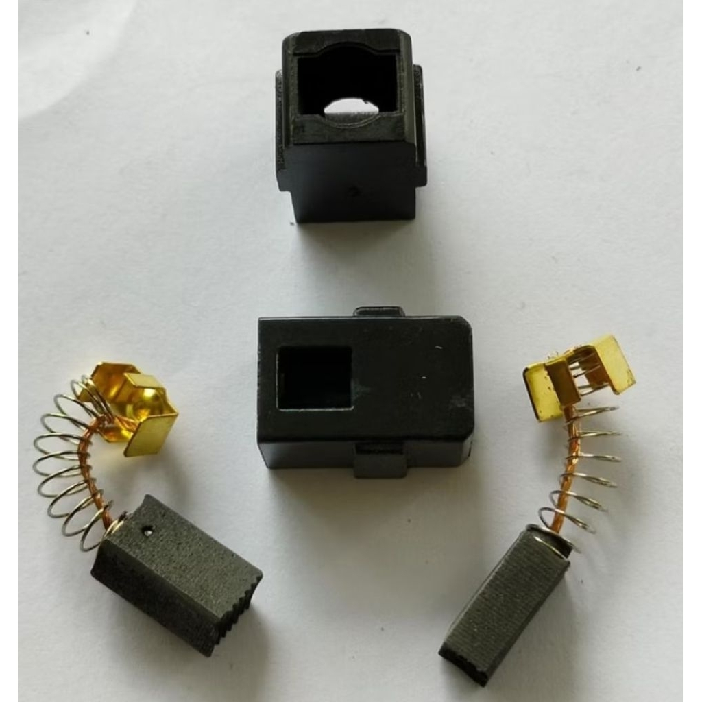 RUMAH CARBON BRUSH MT811 DAN CARBON BRUSH MT811 MESIN BOR 13MM MAKTEC MT811 ORIGINAL