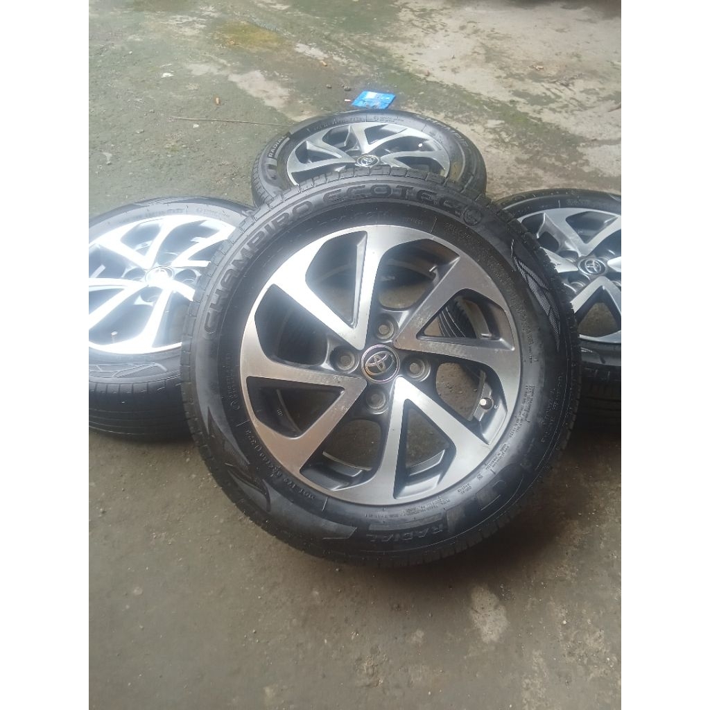 VELG ORI AGYA TRD RING 14 PCD 100 KOMPLIT BAN TEBAL NIK 2023.