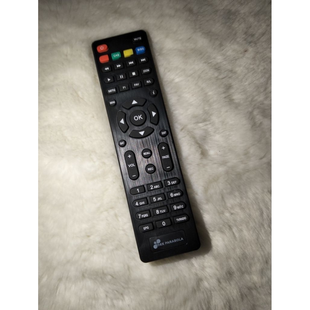 REMOT RECIEVER PARABOLA NEX PARABOLA/MERAH,KUNING,HITAM,MOLA,MATRIX