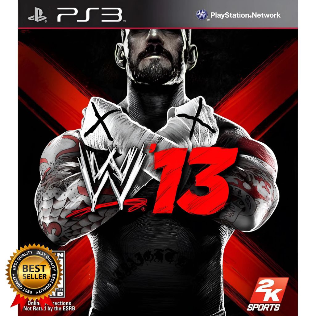 Kaset Game Flashdisk PS3 CFW OFW HEN WWE 2K13