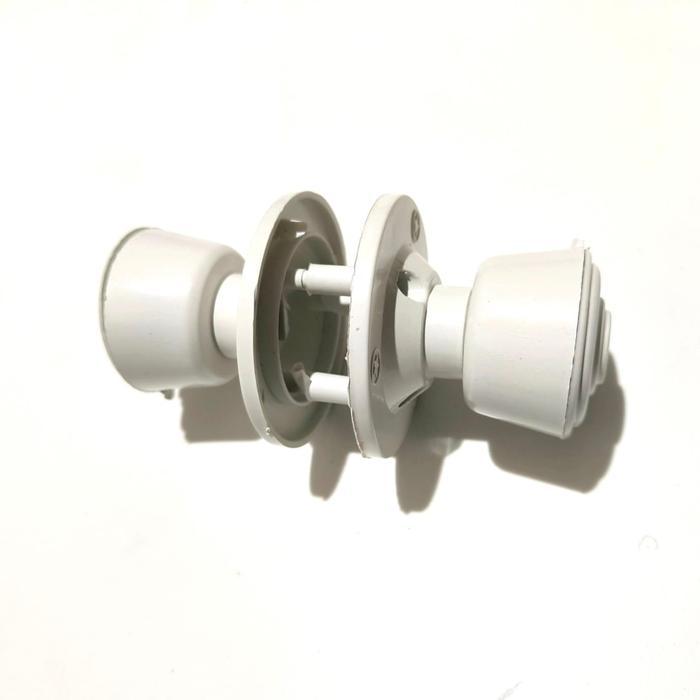 tarikan pintu pvc bulat set grendel slot kunci slot wc handle pintu