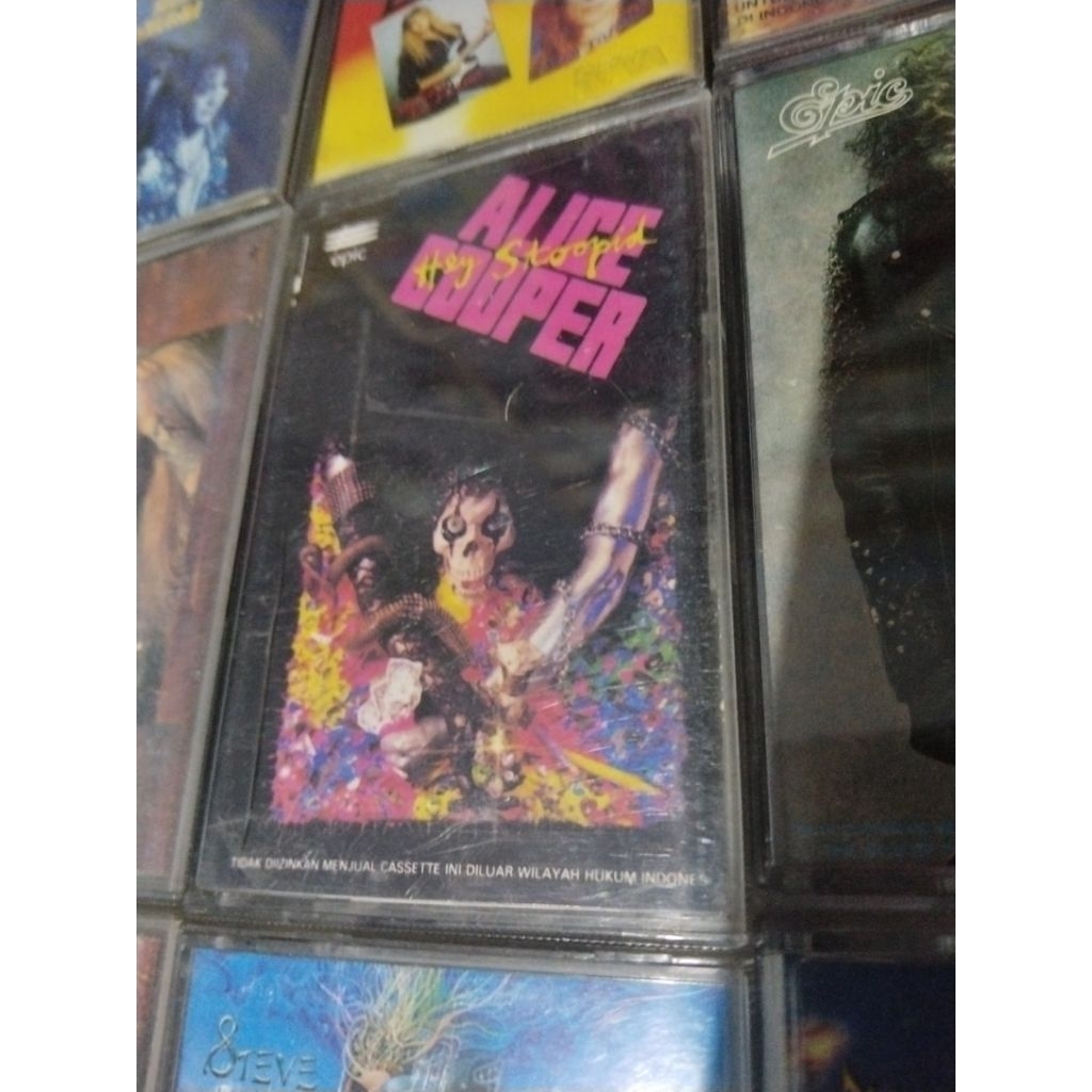 kaset pita alice cooper / hey stoopid