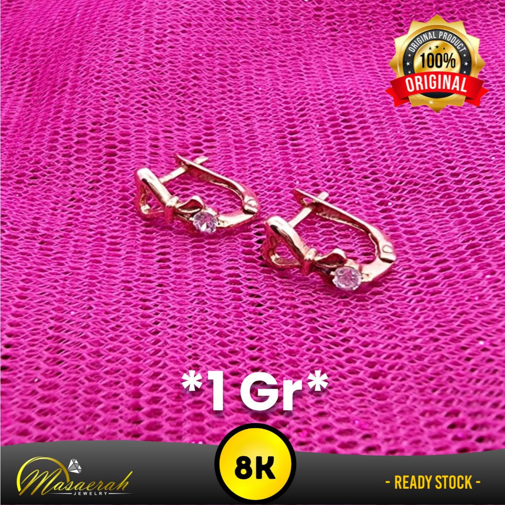 Anting Emas 8K - Toko Emas Gajah Saerah - 1 Gram 2493