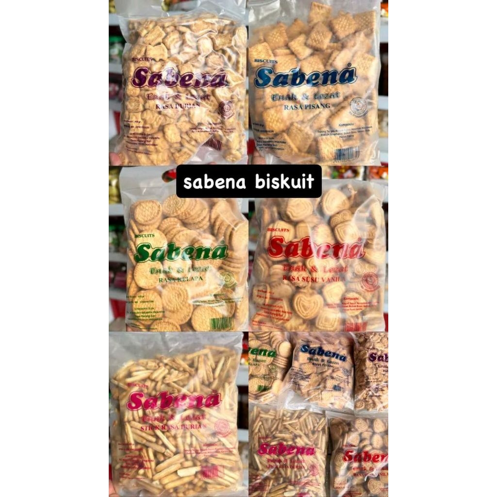 Jajanan lebaran Snack hari raya kue kering biskuit Sabena aneka varian