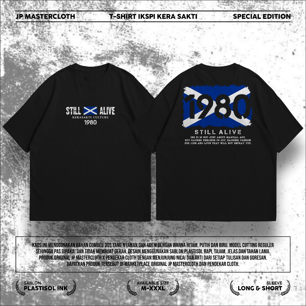Kaos Casual IKS PI Still Alive New Arrival - Kaos IKS PI - Kaos Casual