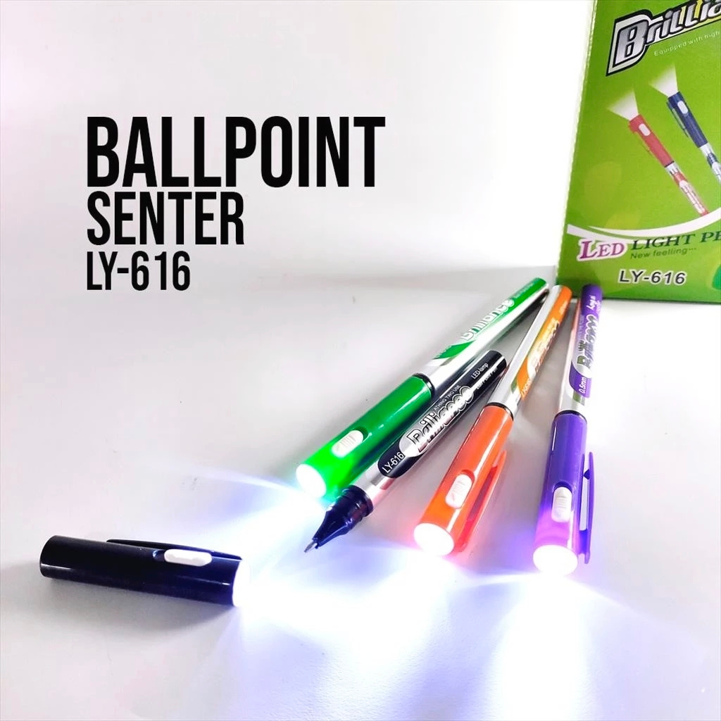 1pcs Pulpen + Senter LY616 / 1pcs Pulpen Senter