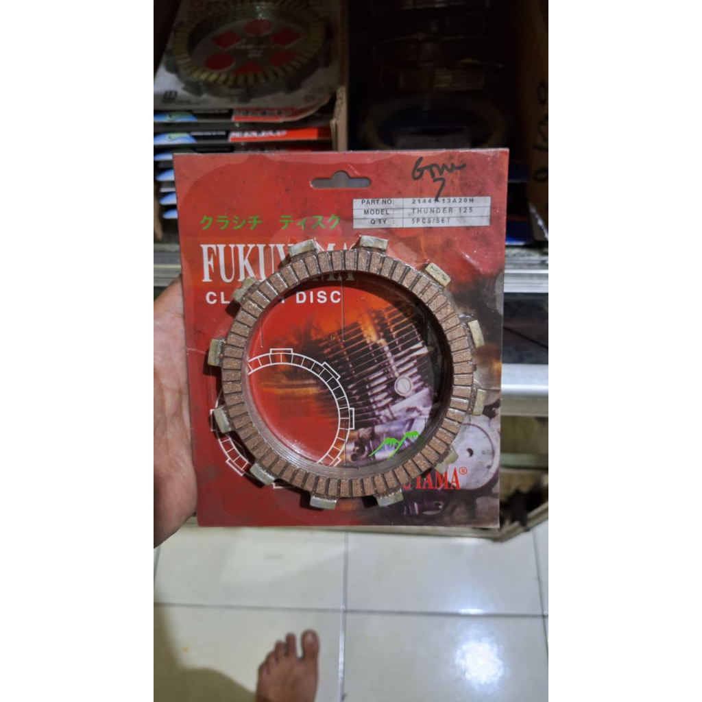 KAMPAS KOPLING THUNDER FUKUYAMA