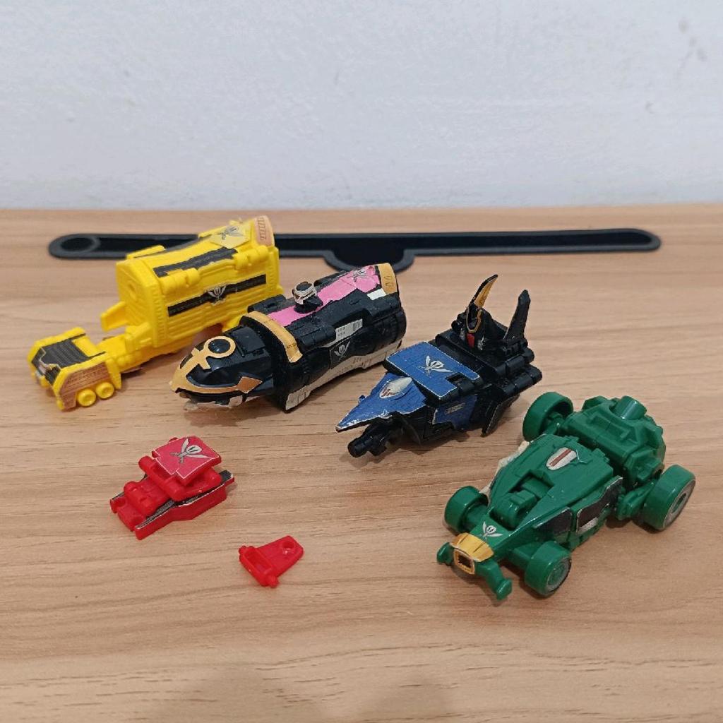 Part minipla Kaizoku sentai Gokaiger legendary megazord power rangers Super Megaforce