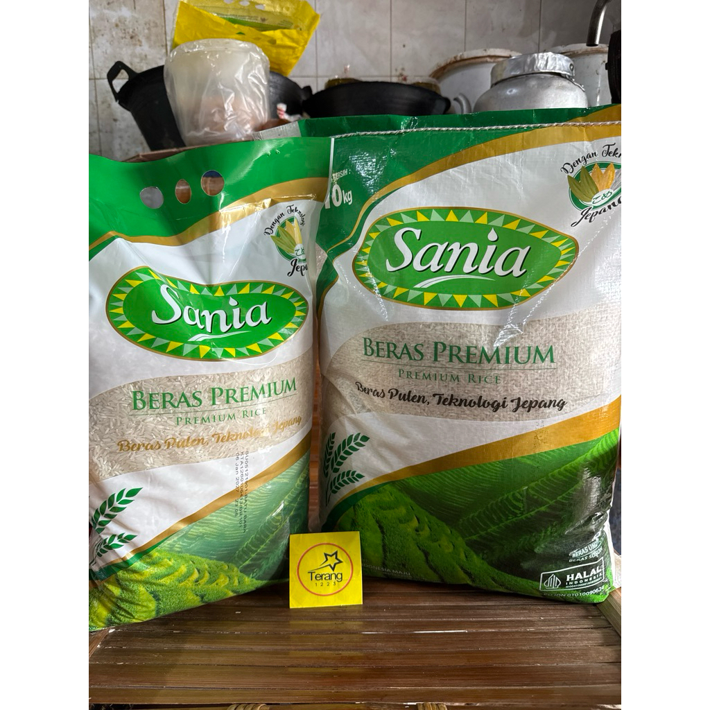 Beras Premium Sania 5kg, 10kg