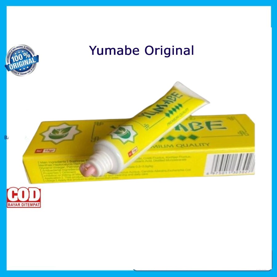 Yumabe Salep Krim Gatal, Eksim, Kurap 100% Original