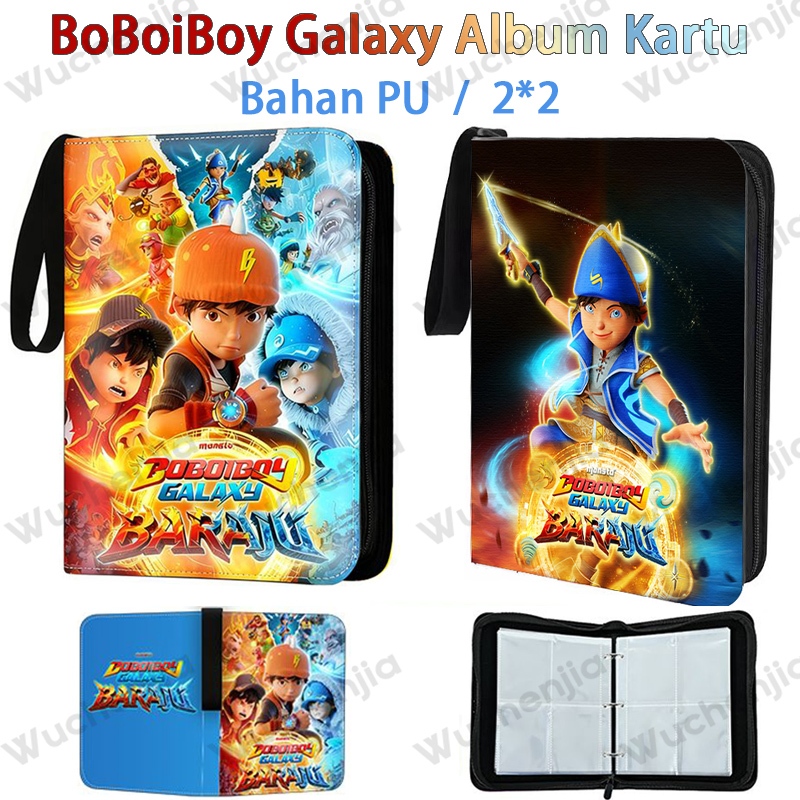 BoBoiBoy Galaxy Album Kartu / Album koleksi kartu berbahan PU - Tidak ada kartu gratis