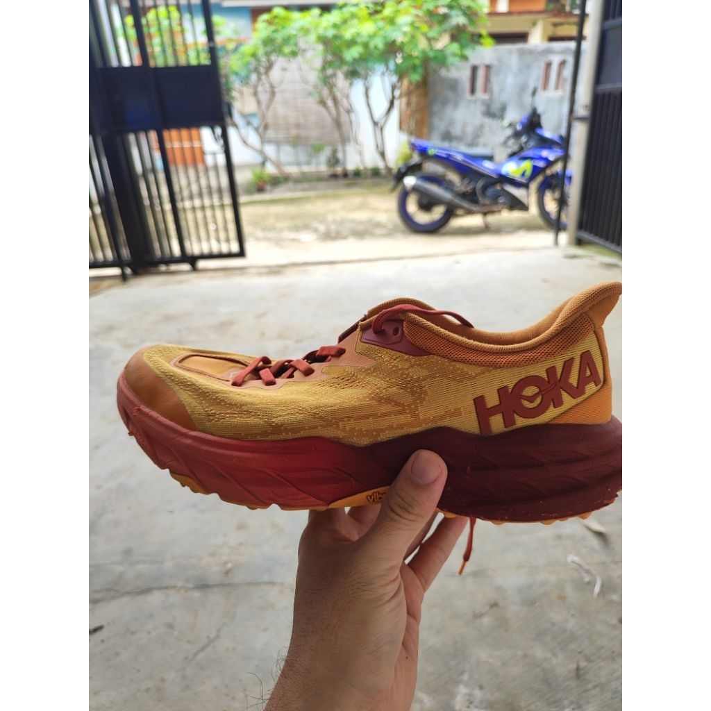 hoka speed goat 5 Trail Run second like new