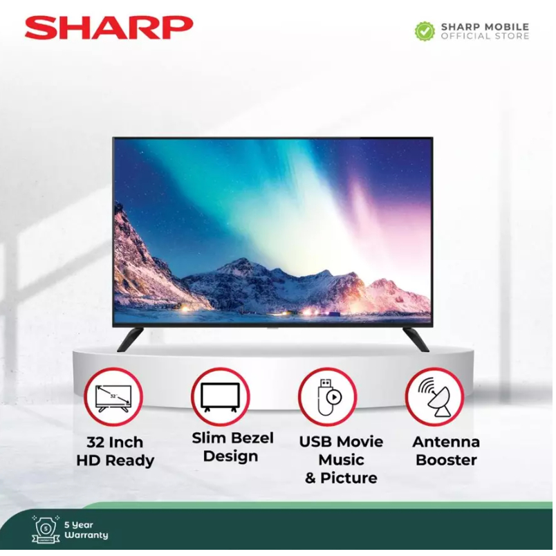 LED SHARP 32" 32HD1500 DIGITAL - 2T-C32HD1500i
