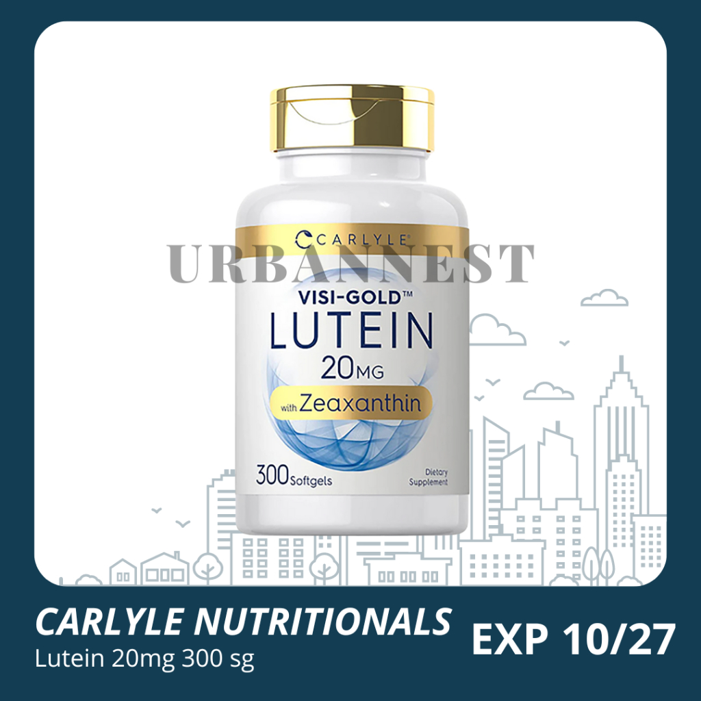 Lutein Zeaxanthin 20 mg Carlyle 300 sg vitamin Kesehatan mata vit vision zeaxanthin suplemen