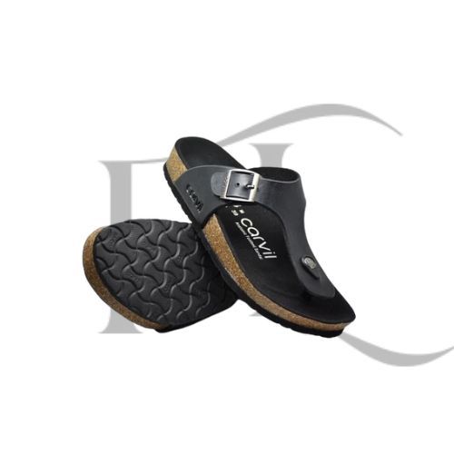 PROMO - Sandal Carvil Romeo 01 Sandal Jepit Pria/Wanita Kulit Asli_Sandal Carvil Terlaris