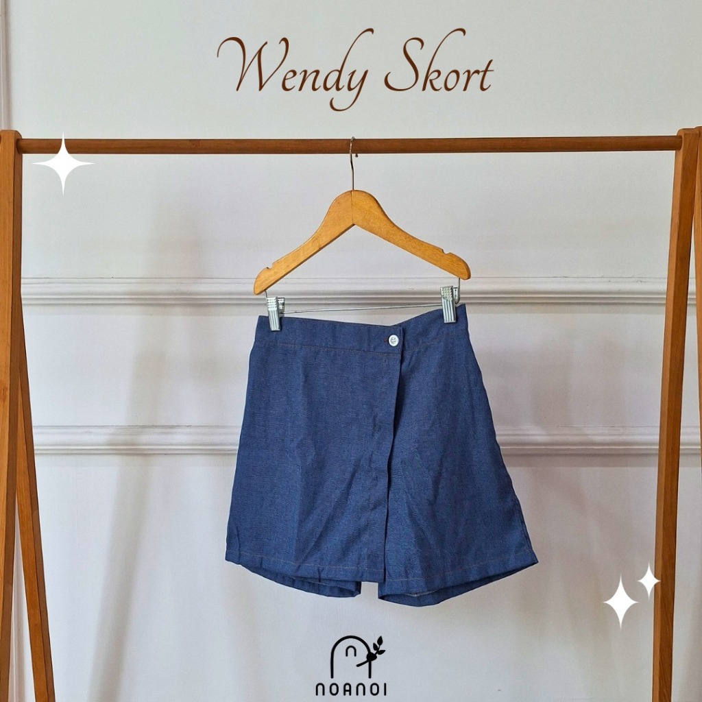 Noanoi Wendy Skort Jeans | Celana Rok Jeans Anak | Rok Jeans Anak | Celana Anak Perempuan | Celana R