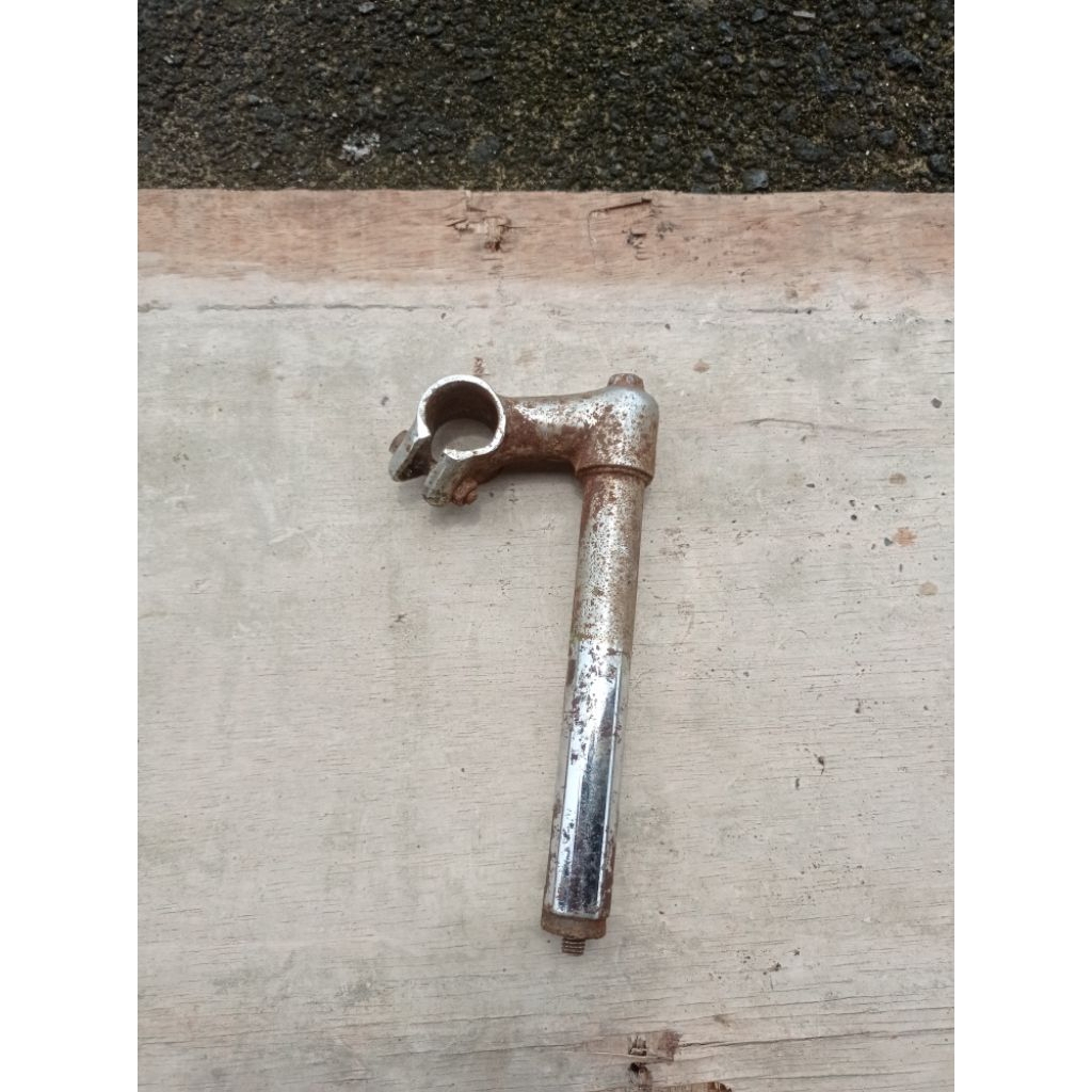 stem sepeda balap jadul besi second antiq