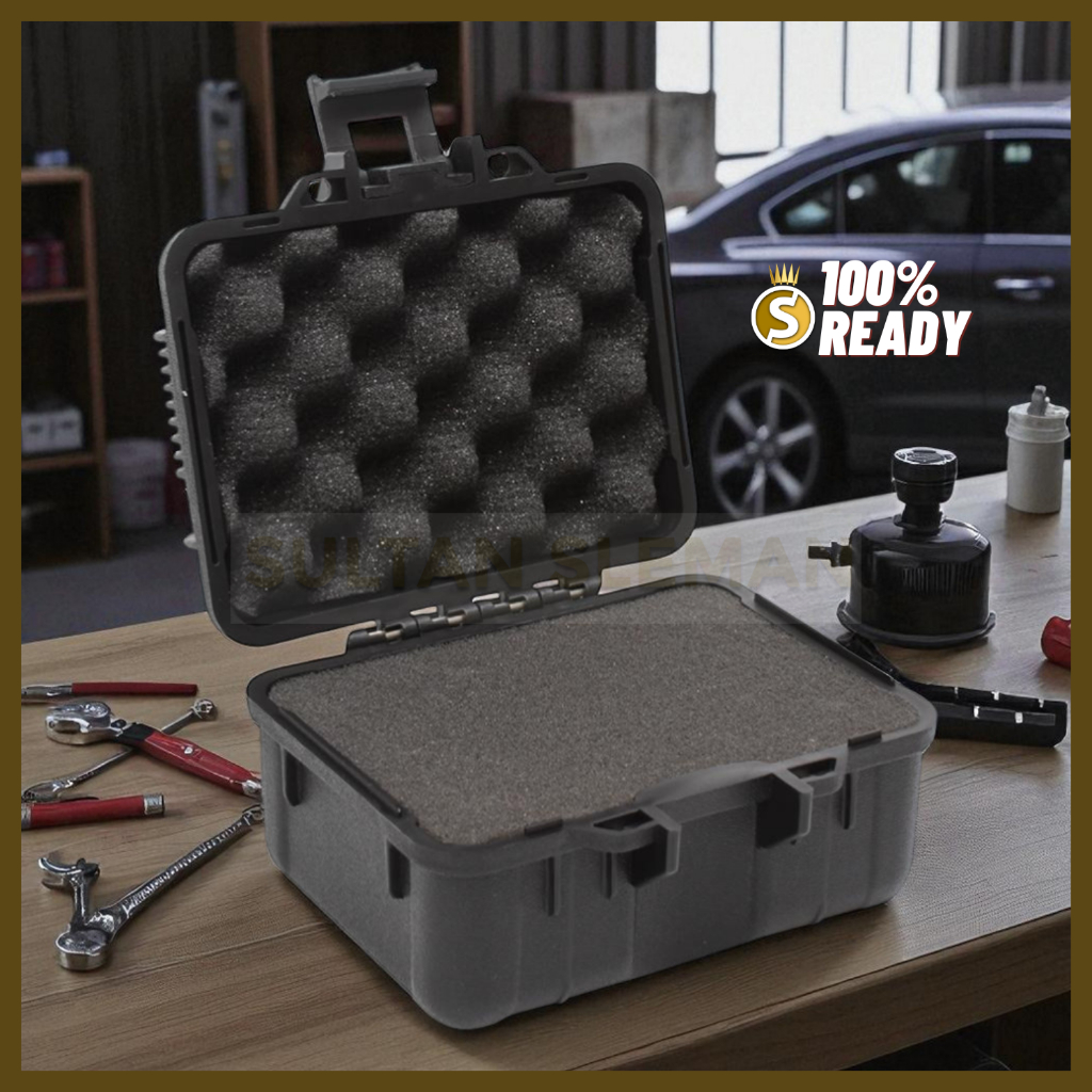 DIY Tool Box + Busa Case Waterproof Mini / Kotak Perkakas Serbaguna Hard Case