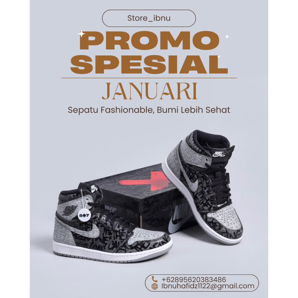 Sepatu Nike Jordan 1 Retro High