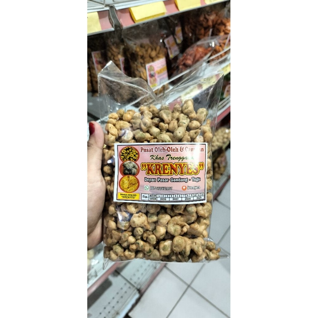 kacang kapri tepung gurih