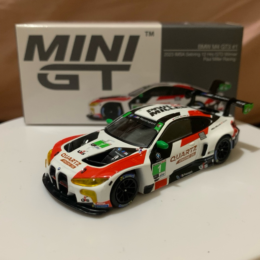 Mini Gt BMW M4 Gt3 2023 IMSA Sebring