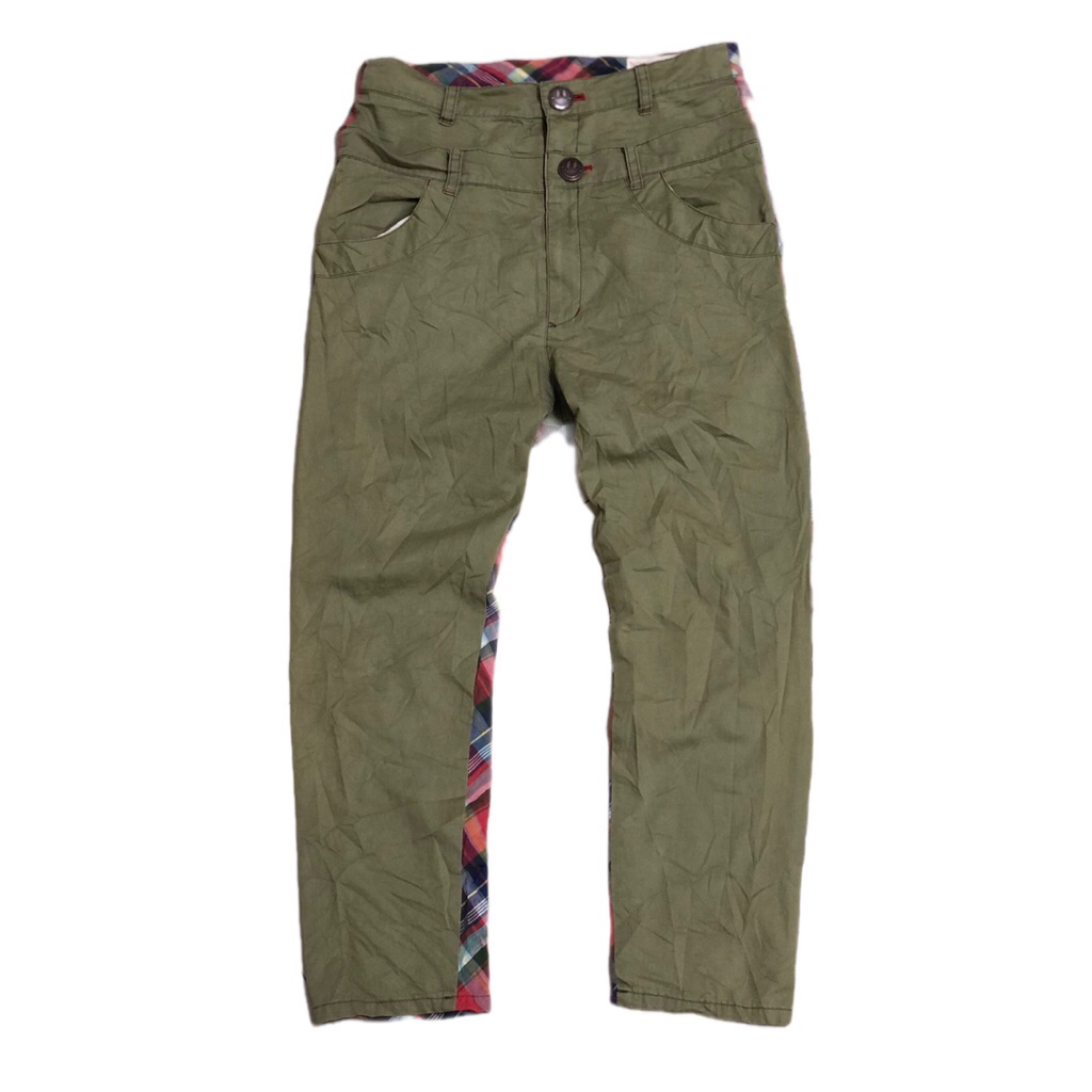 Japanese brand double waist pants / japanese brand pants / japanese brand hysteric glamour kapital s