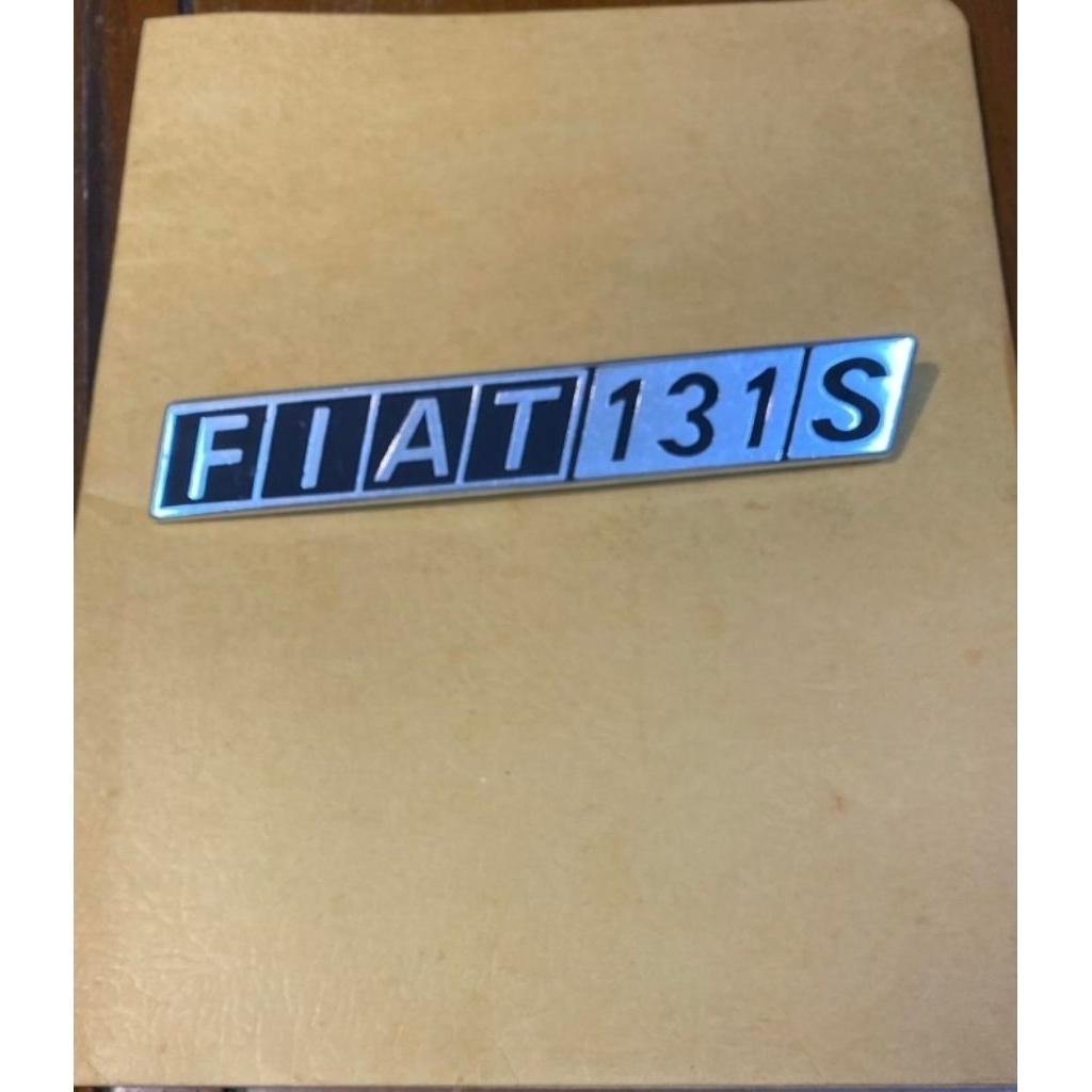 Emblem Fiat 131 S New