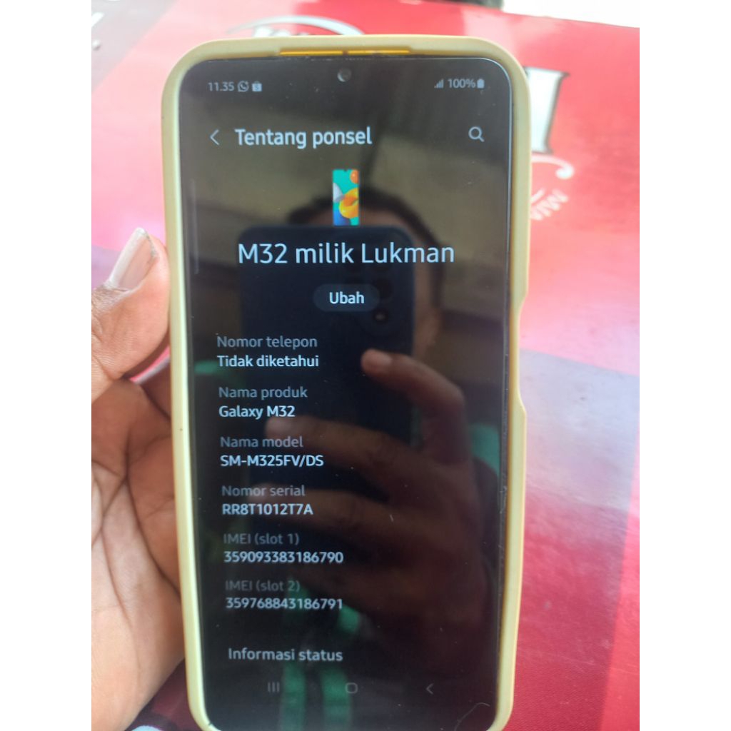 Samsung M32 second murah