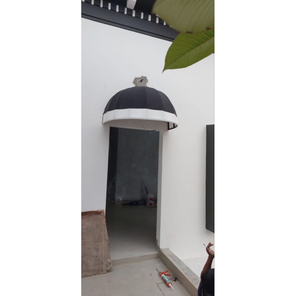 atap kanopi kain auning anti air