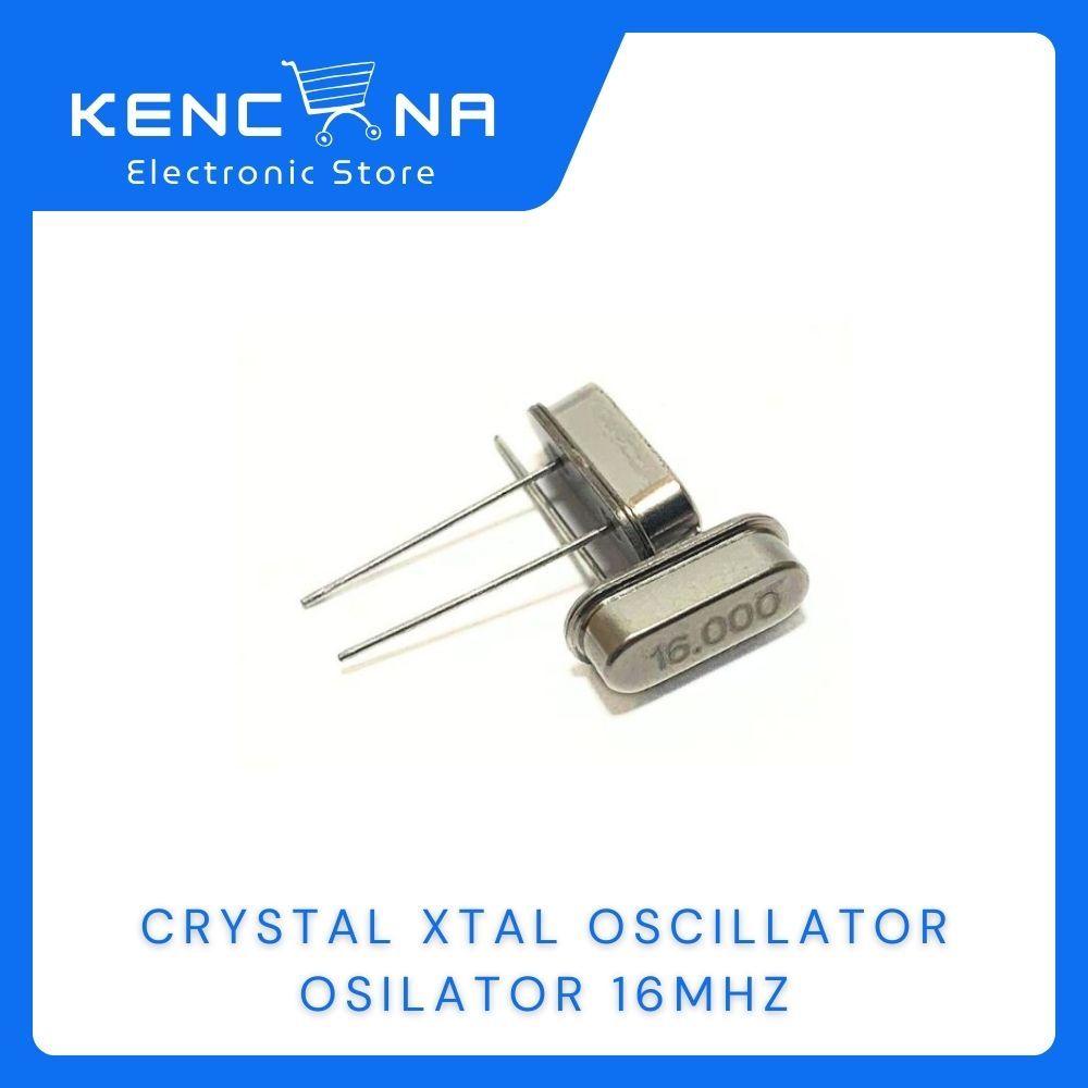 Crystal 16 MHz Xtal Xtall 16MHz Kristal Oscillator Osilator / Crystal 16mhz