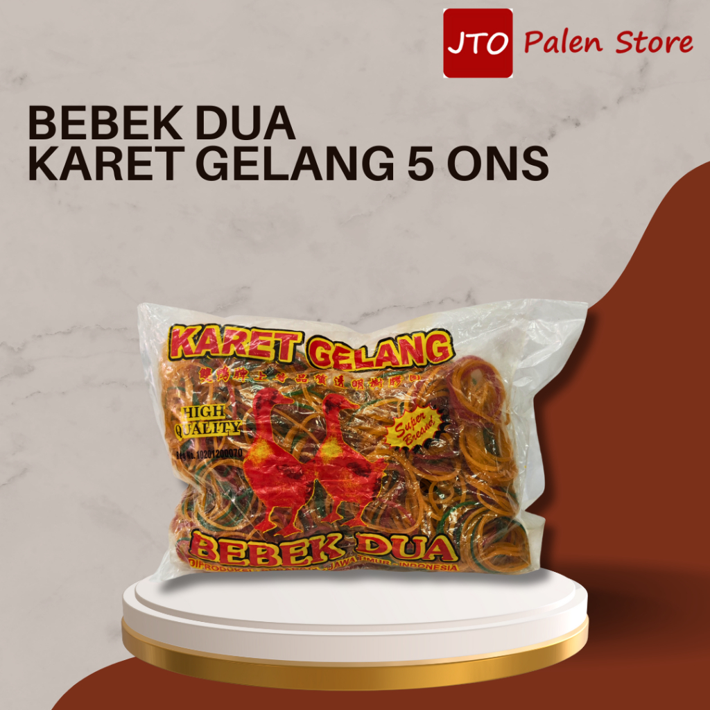 BEBEK DUA Karet Gelang Pentil Kemasan 5 Ons