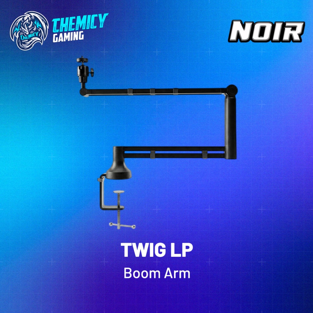 Noir Twig LP Low Profile Modular Microphone Boom Arm