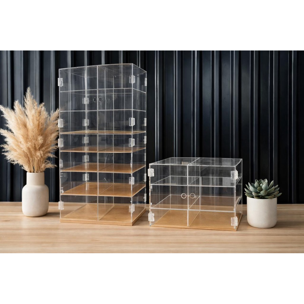 kotak seken display akrilik 30x30x25