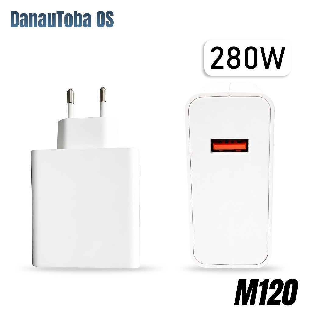 DanauToba OS - 280W Adaptor USB-C Fast Charger For VLVO 002-M120